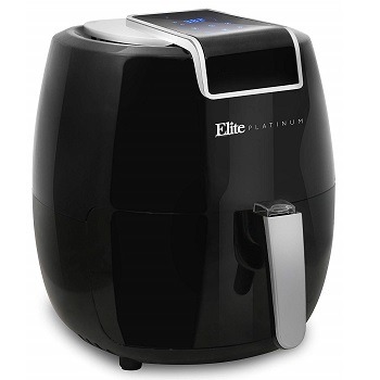 Elite Platinum 5.6 Quart Electric Digital Air Fryer Cooker